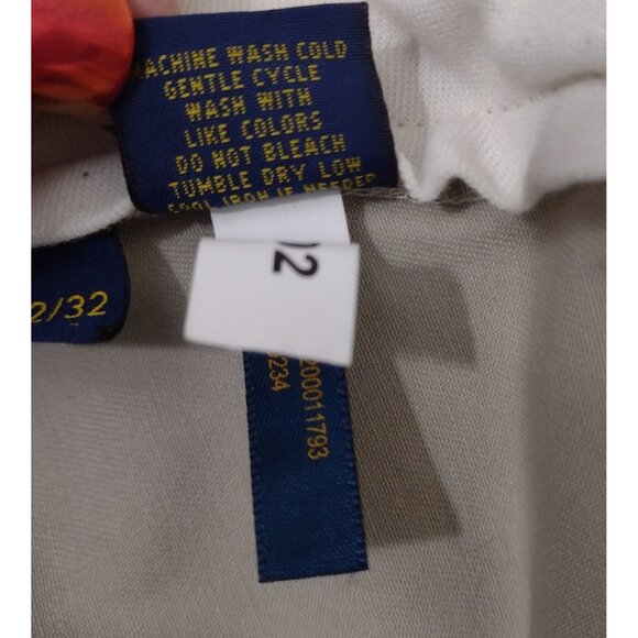 Polo Ralph Lauren Relaxed Fit Chino Pants Mens 32x32 Khaki Preppy Vintage Office - Picture 8 of 8